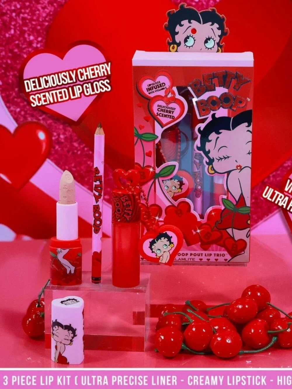 Glamlite X Betty Boop Lip Kit